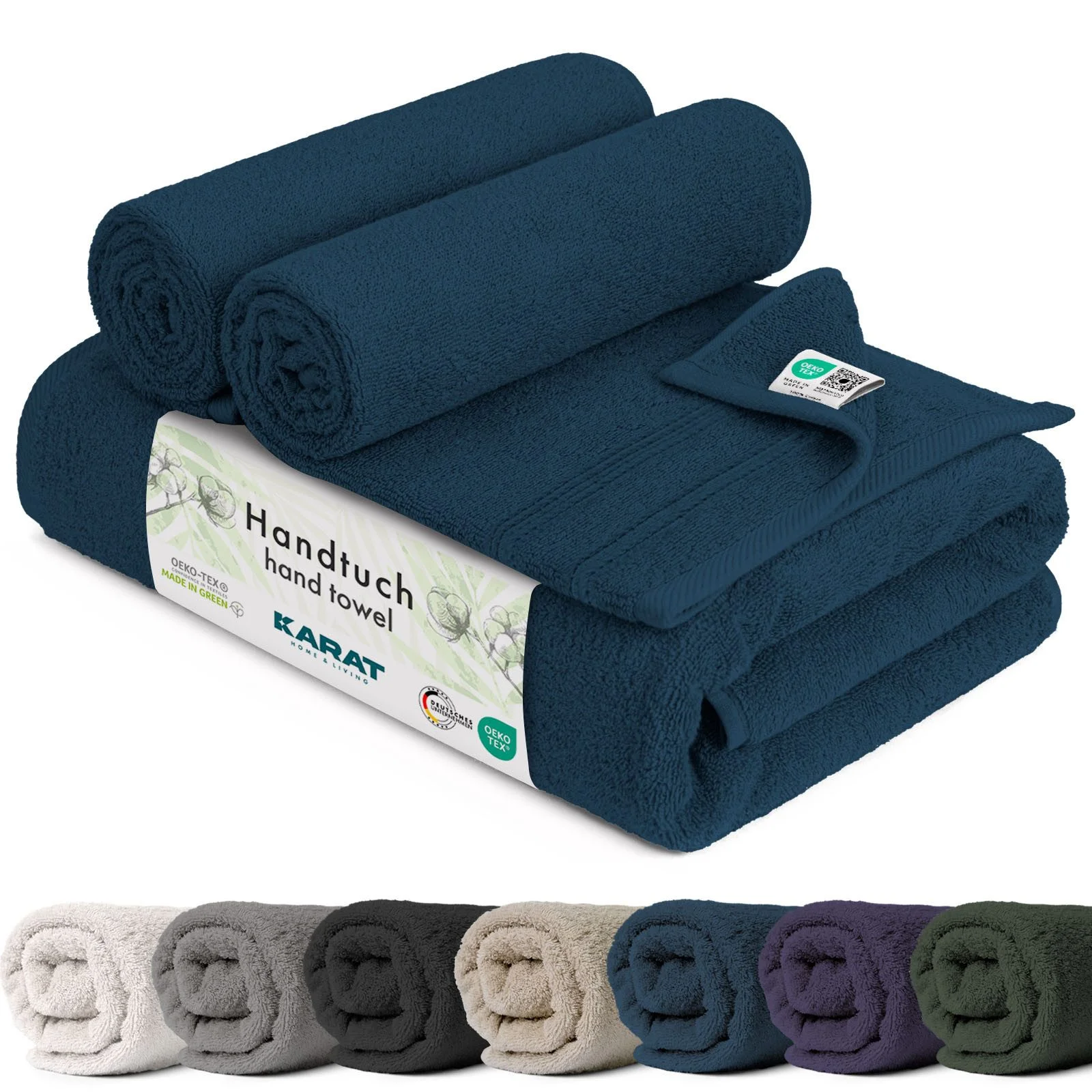 KARAT Handtuch „Bay“ – weich, saugstark & vielseitig